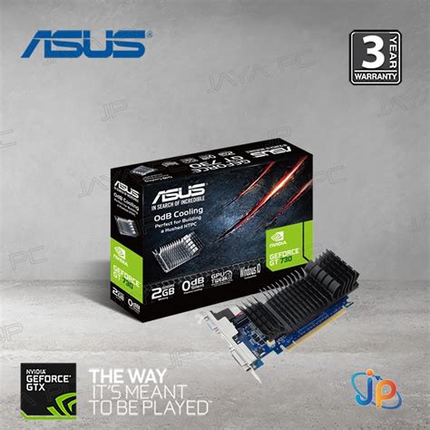 Jual Vga Asus Geforce Gt 730 Sl Silent 2gb 2 Gb Gddr5 Shopee Indonesia