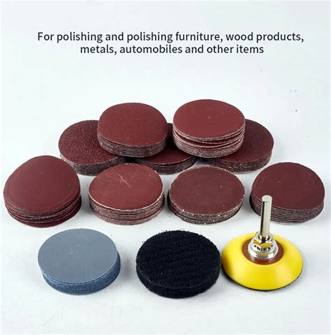 Pcs Mm Inch Sander Disc Sanding Discs Grit Paper With