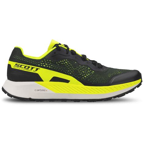 SCOTT Zapatillas Running Hombre Ultra Carbon RC Negro Amarillo BIKE24