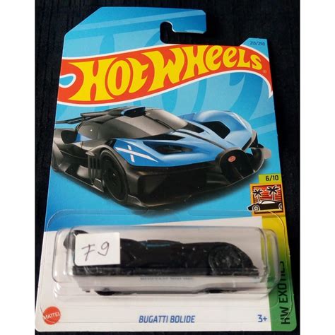 Jual Hot Wheels Bugatti Bolide HW Exotics Black Shopee Indonesia