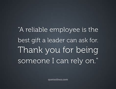 Thank You Quotes For Employees From Managers