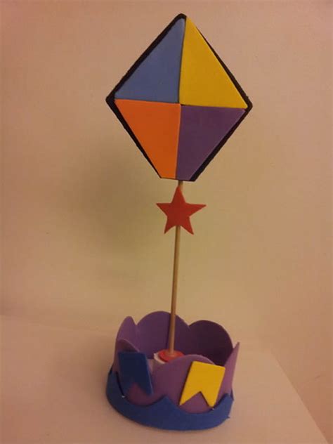 Molde De Balão Em Eva - Como fazer Balão de EVA com Molde - Como fazer em casa