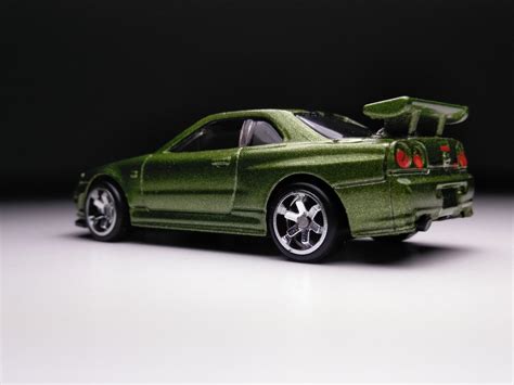 Nissan Skyline R Hot Wheels Custom Real Rubber Tires Etsy