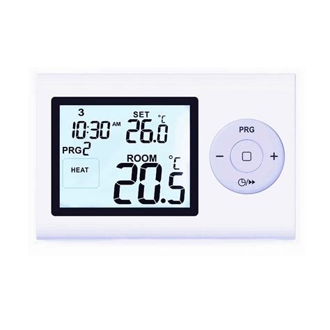 7 Day Programmable Wired Heating Thermostat China Thermostatdigital Thermostatroom