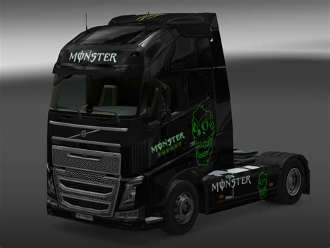 Ets Monster Volvo Fh Ohaha V Skins Mod F R Eurotruck