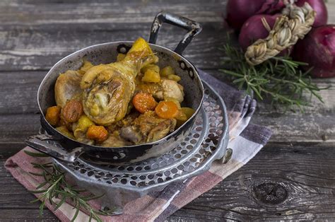 Pollo In Padella Con Patate Gustoso Agrodolce