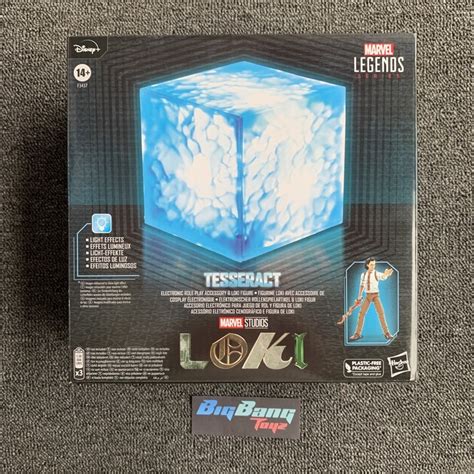 Hasbro Marvel Legends Tesseract Electronic Role Play Accessory And Loki Figure In Stock New Misb