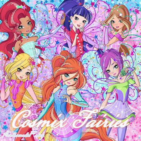 Cosmix Winx Lighting Up The Stars By Andromedafairy Bloom Winx Club