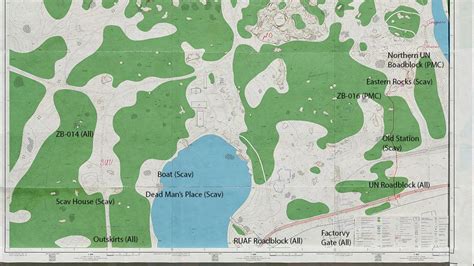 All Woods map extraction points in Escape from Tarkov - Gamepur