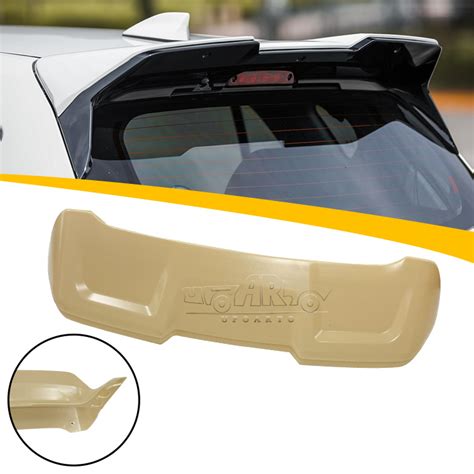 Sample Customization ABS Plastic Gear Up Ace Rear Roof Boot Spoiler For