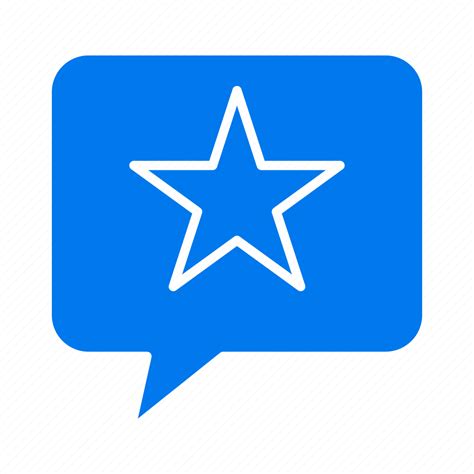 Chat Favorite Message Star Icon Download On Iconfinder