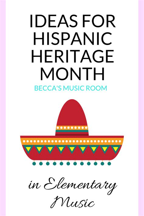 Ideas For Hispanic Heritage Month Beccas Music Room