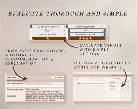 Wedding Venue Comparison Spreadsheet For Google Sheets Wedding Planner