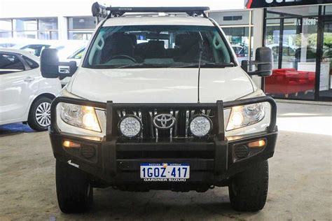 Sold Toyota Landcruiser Prado Gxl In White Used Suv Cannington Wa