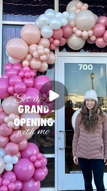 Balloon Garland Grand Opening