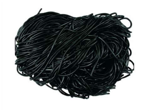 Shoestring Black Licorice Laces 6 Pounds Black Laces 6 Pounds Ralphs