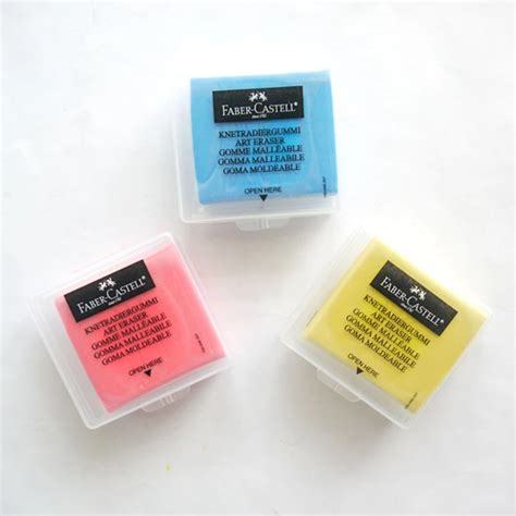 Faber Castell Kneadable Eraser Assorted Colours Shore Studio