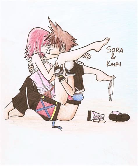 Rule 34 1boy 1girls Breasts Clothed Sex Disney Dress Female Kairi Kingdom Hearts Male Nipples