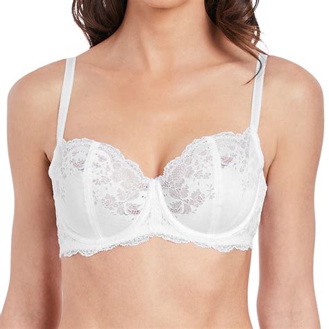 Soutien Gorge Emboitant Blanc En Nylon Wacoal Lingerie Fitancy