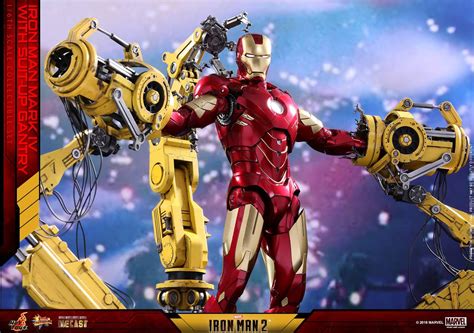 Hot Toys 元旦第一擊經典戰甲鐵甲奇俠 Iron Man Mark IV Suit Up Gantry 機械臂套裝 Toys Zone D 玩具兄弟 Figures