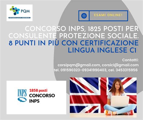 Certificazione Lingua Inglese C1 Corsi Formazione Palermo PQMed