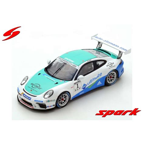 Porsche 911 996 GT3 RS 72 24H Le Mans 2002 1 43 Spark HMKT