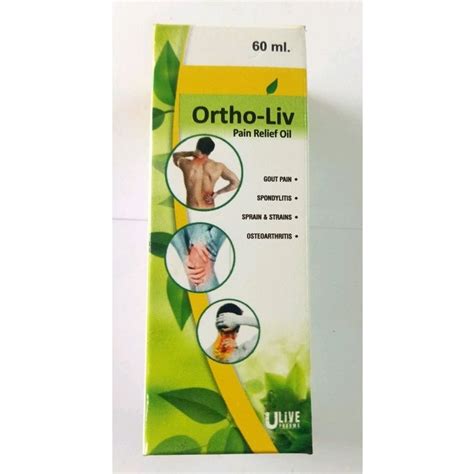 Ortho Liv Pain Relief Oil Ml At Rs Box In Nashik Id