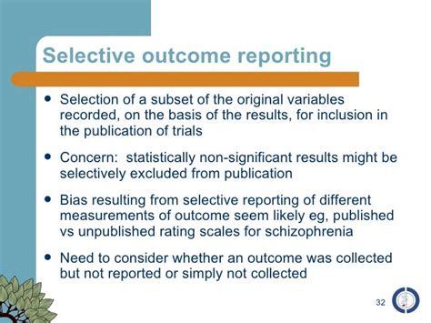 Assessment Of Bias