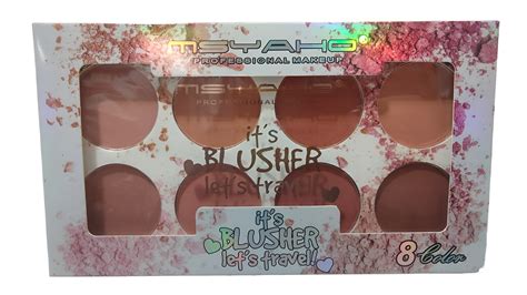 Luxury Powder Professional Nude 8 Color Blusher Makeup Kit Daraz Pk