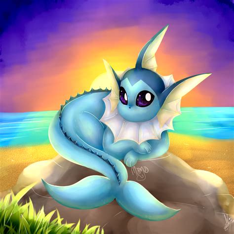 Vaporeon By Li Thiunn On Deviantart