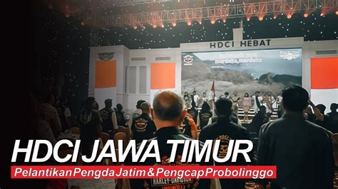 HDCI JAWA TIMUR Malam Pelantikan PENGDA JATIM PENCAP PROBOLINGGO