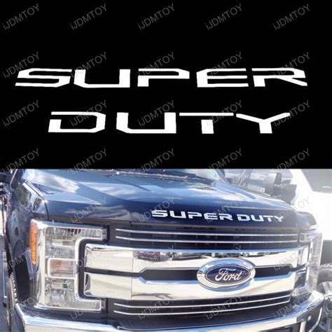 Ford F 250 F 350 F 450 F 550 Thin Vinyl Super Duty Letter Inserts