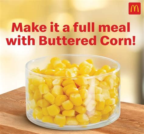 McDonald S Introduces New Buttered Corn Side Dish In The Philippines