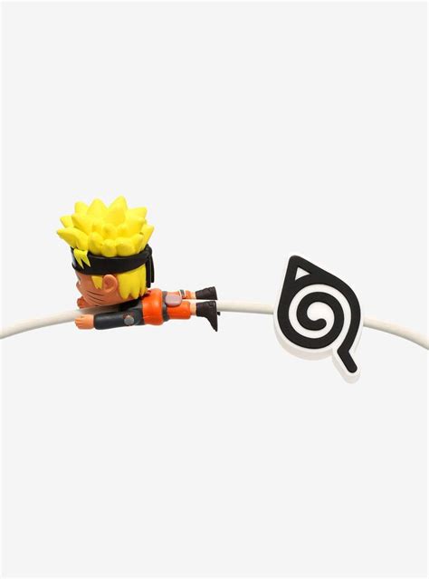 Boxlunch Naruto Shippuden Naruto And Hidden Leaf Village Cable Accessory Set Boxlunch Exclusive