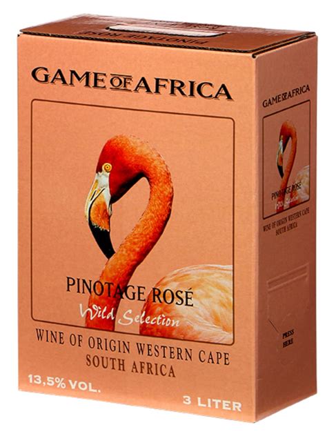 Game Of Africa Pinotagé Rosé Bib 300 Cl Rasch Vin And Spiritus