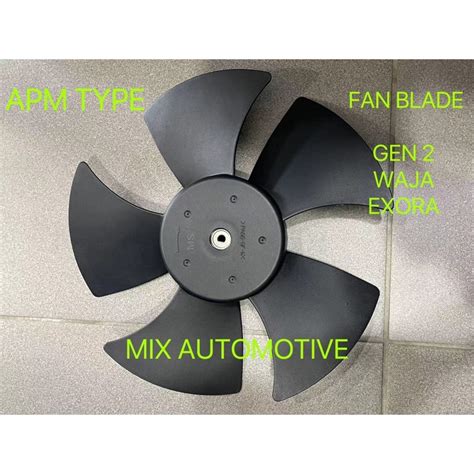 Proton Exora Cps Proton Waja Proton Persona Radiator Fan Blade