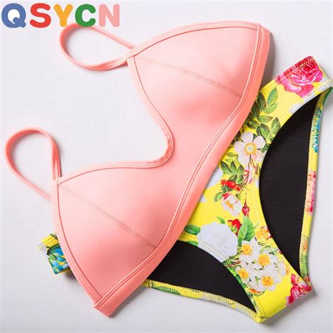 QSYCN 2017 New Women S Summer Sexy Bikini Swimsuit Bathing Suit