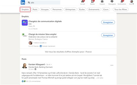 Linkedin Offre Demploi Voir Les Offres Et Postuler Facilement 2024