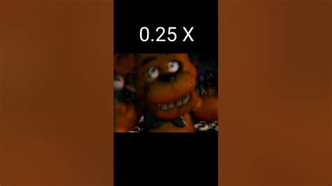 Fnaf Freddy Jumpscare 025x 2x Speed Youtube