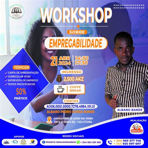 Workshop Sobre Empregabilidade Ver Angola Diariamente O Melhor De