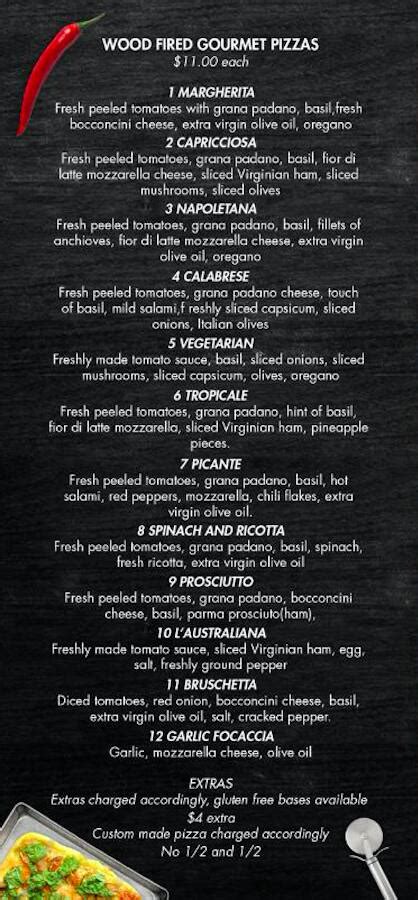 Tutto Italiano Menu, Menu for Tutto Italiano, Ivanhoe, Melbourne - Urbanspoon/Zomato