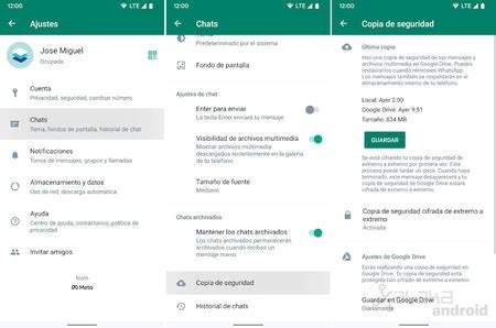 C Mo Hacer Una Copia De Seguridad De Tus Chats En Whatsapp Paso A Paso