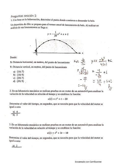 Solution Ejercicios De Funci N Cuadr Tica Studypool