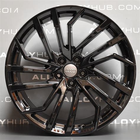 Genuine Audi Rs4 Rs5 8w Evolution Evo Spoke 20 Inch Gloss Black Alloy