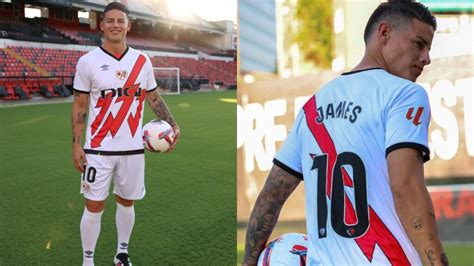 Rayo Vallecano ya tiene 10 un número mítico para James Rodríguez