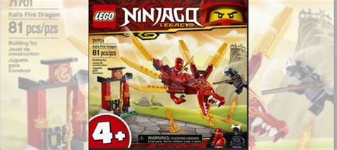 Lego Ninjago Огненный дракон Кая 71701 лего новый купить в Санкт ...