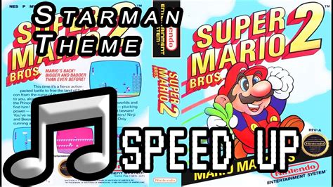 Super Mario Bros Ost Starman Theme Sped Up Youtube