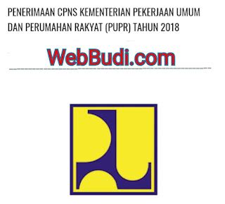 Penerimaan Cpns Kementerian Pekerjaan Umum Dan Perumahan Rakyat Pupr