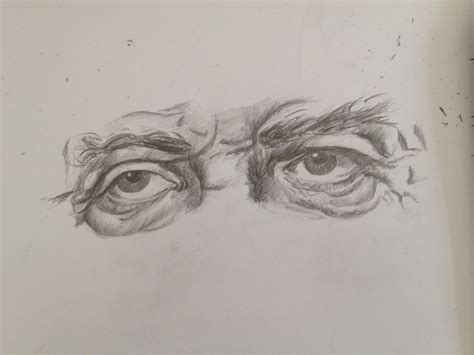 closed eye drawing man easy shedd one tear 7