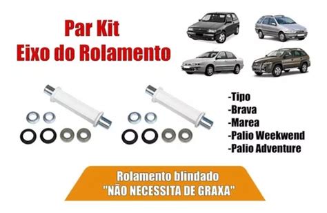 Par Kit Rol Blin Eixo Traseiro Palio Weekend Marea Tipo Parcelamento